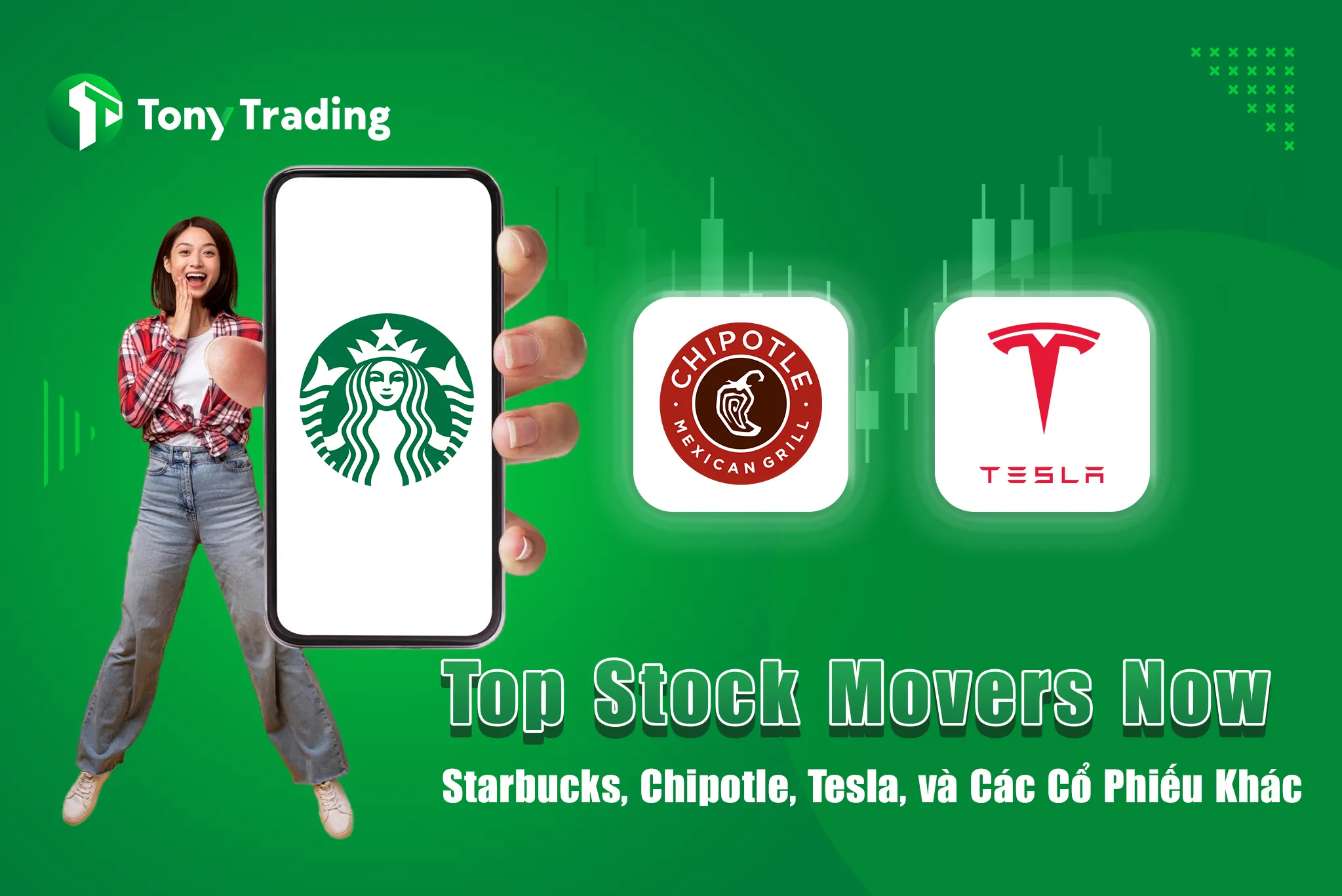 top stock movers now starbucks chipotle tesla va cac co phieu khac